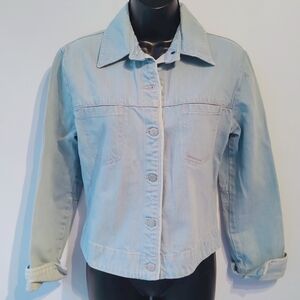 Levi's Silvertab Fitted Light Blue Denim Jacket